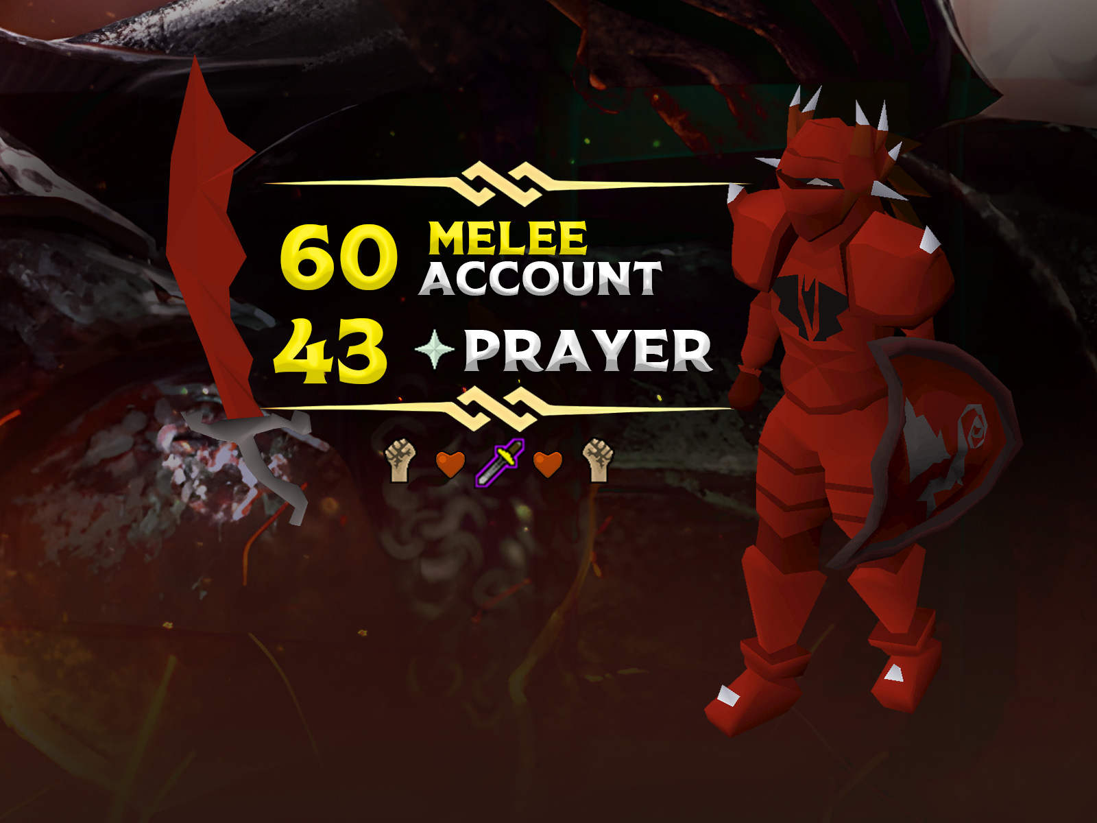 60 Melee 43 Prayer - OTP