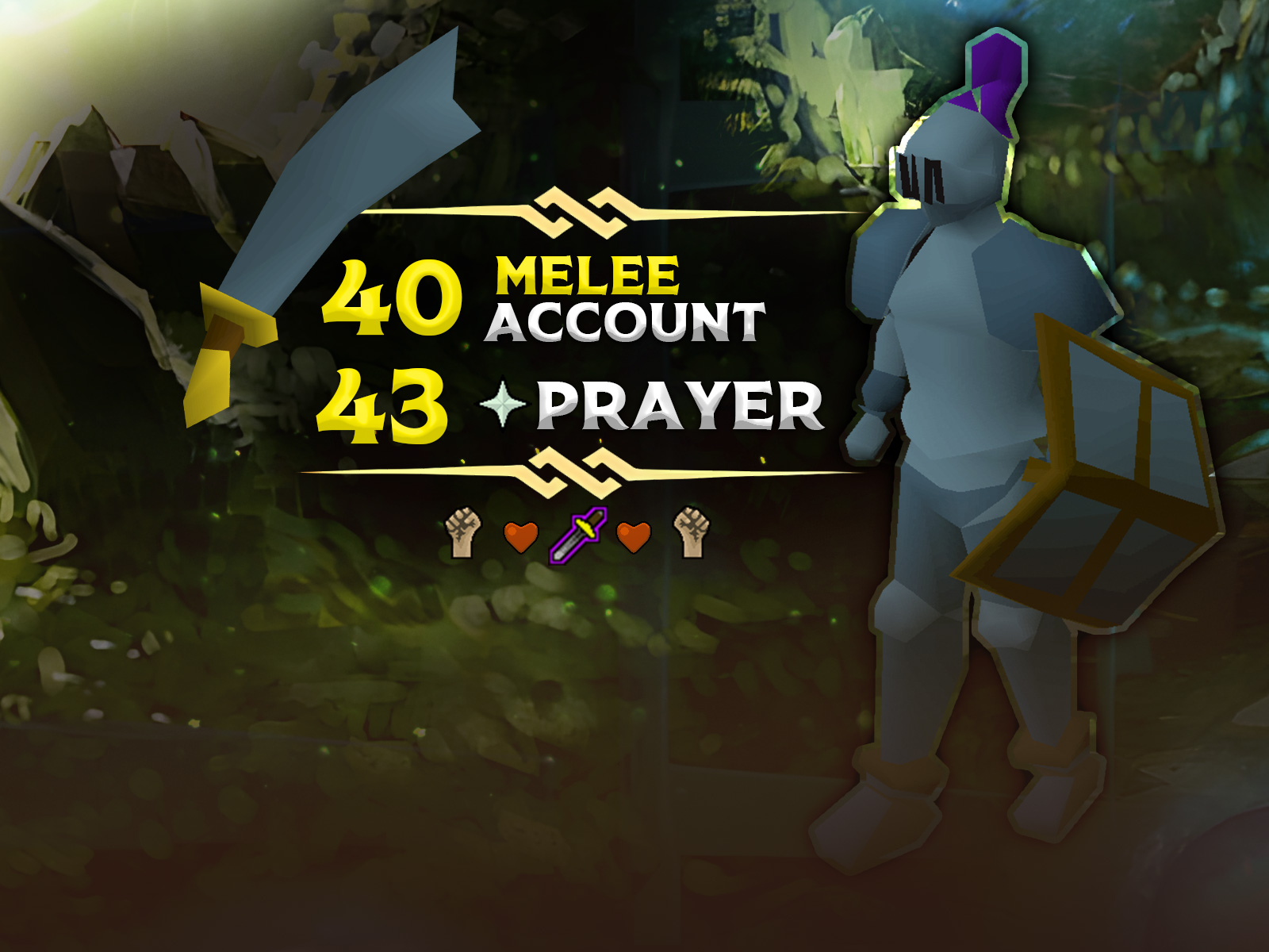 40 Melee 43 Prayer - OTP