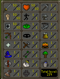 50/50/50 Melee Legacy