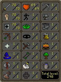70/70/70 Melee Legacy