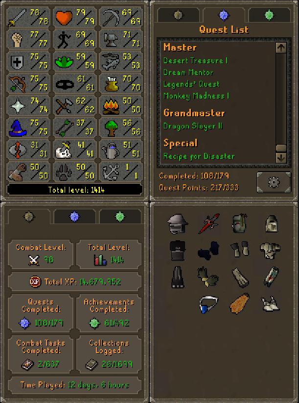 ! Jagex ! DS2 Salve(ei) Void