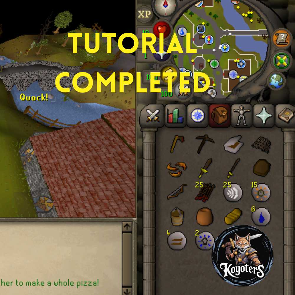 Tutorial Island Complete | 20+ Months Rested | No Bans | Unregistered -OSRS Legacy Starter Account