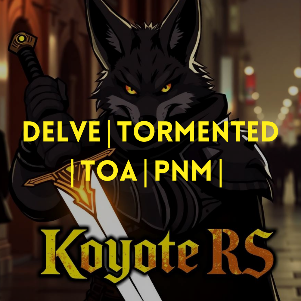 Delve | Tormented | ToA | PnM | Ready — 1600+ Total Level ✅ Jagex Laucher | No bans