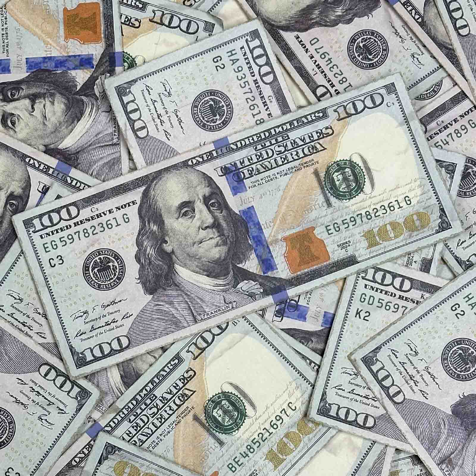 1:1 Pre-Aged Hundreds (USA) – For Film Use Only