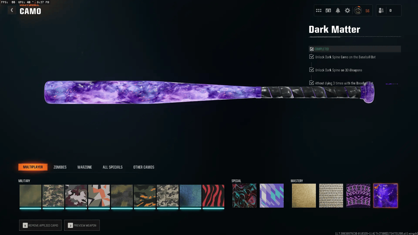 Camos services