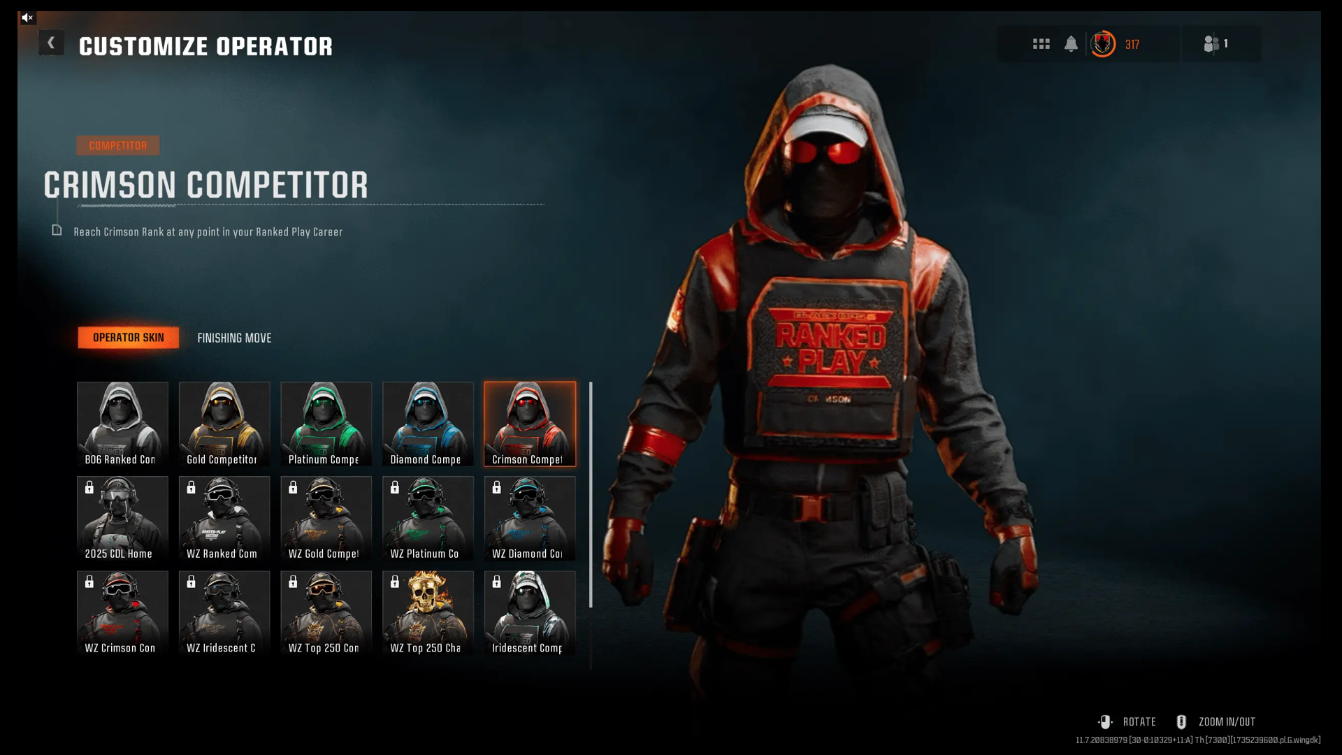 Lvl 317 Crimson| Prestige master| Dark matter