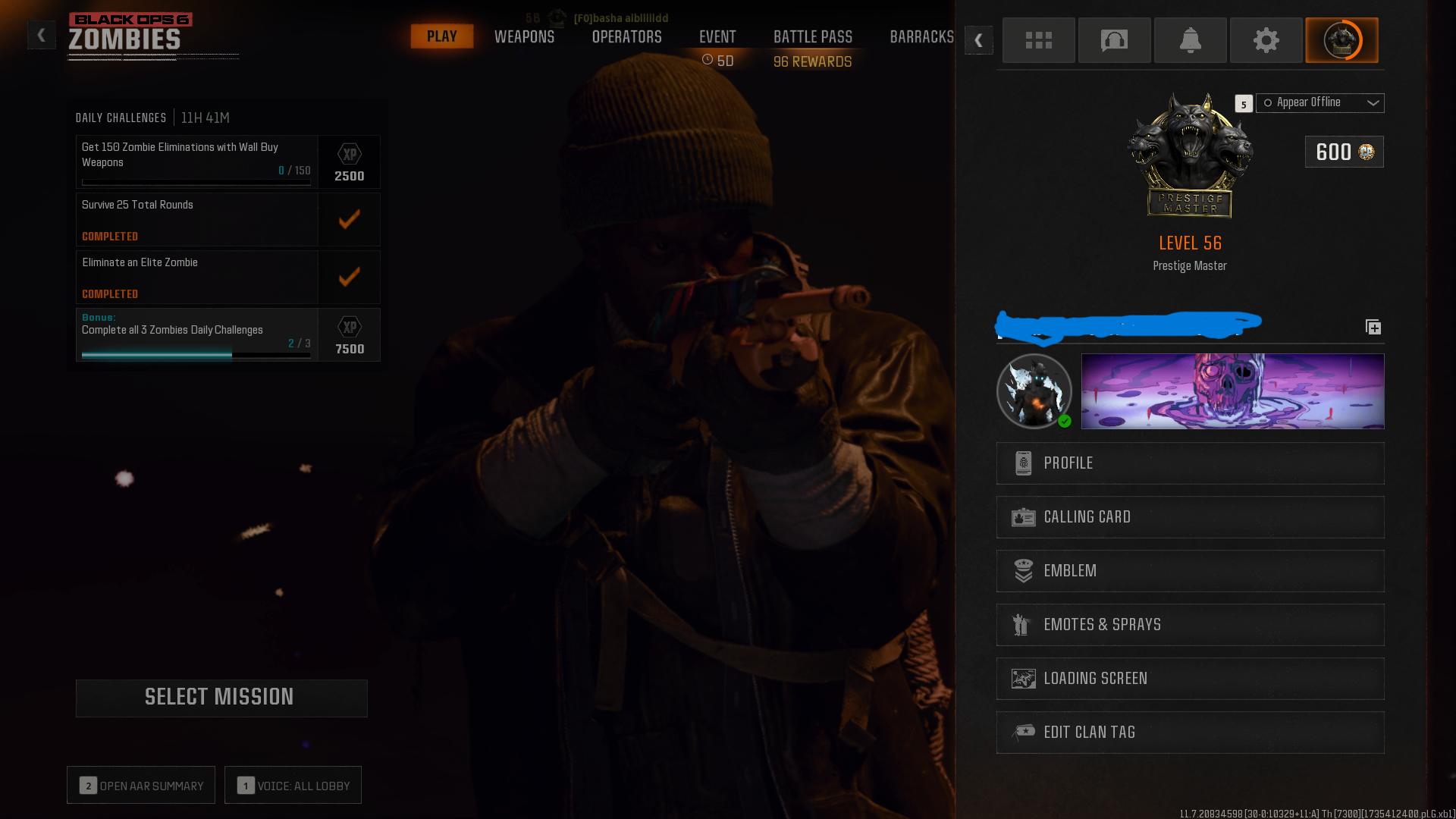 Prestige master & Dark Matter