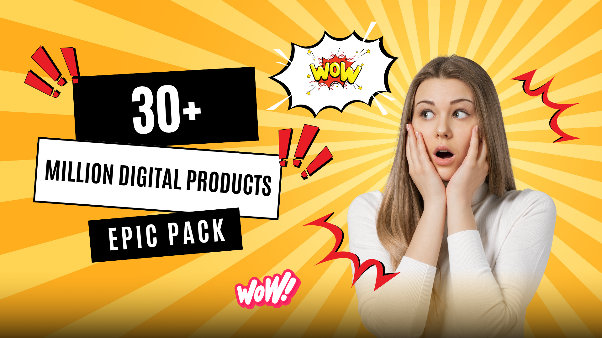 30+ Million Digital Products Epic Pack