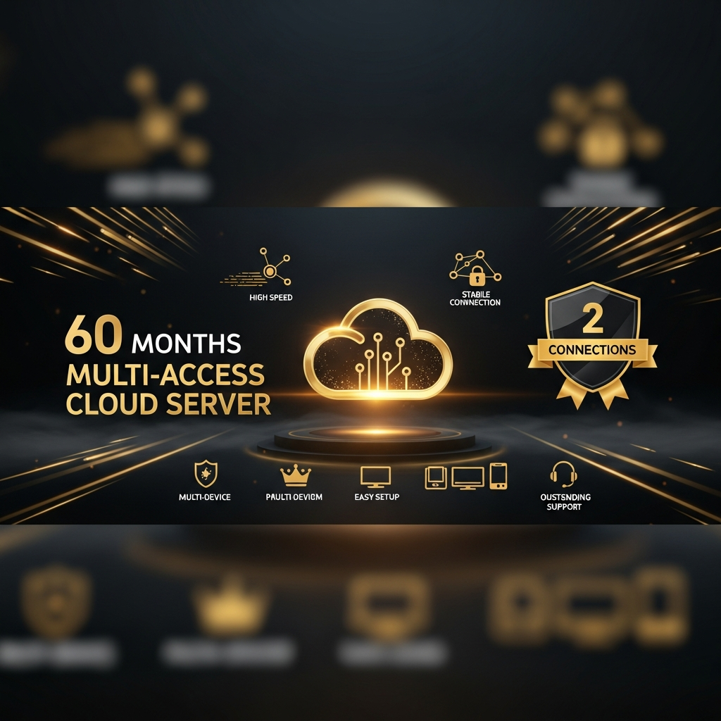 🚀 60 Months Multi-Access Cloud Server – 2 Connections 🔥