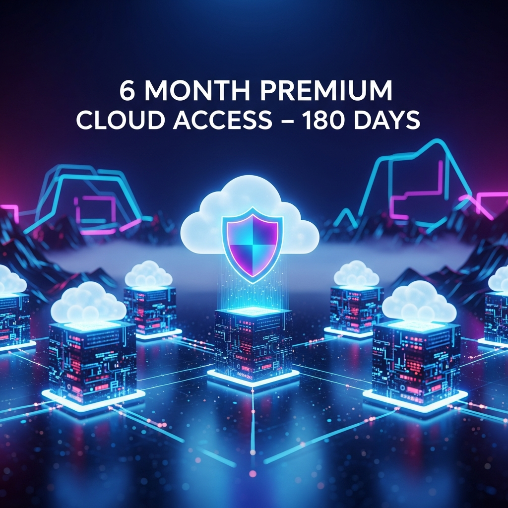 🚀 6 Months Premium Cloud Access – 180 Days 🔥