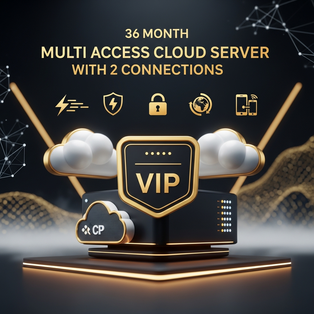🚀 36 Months Multi-Access Cloud Server – 2 Connections 🔥