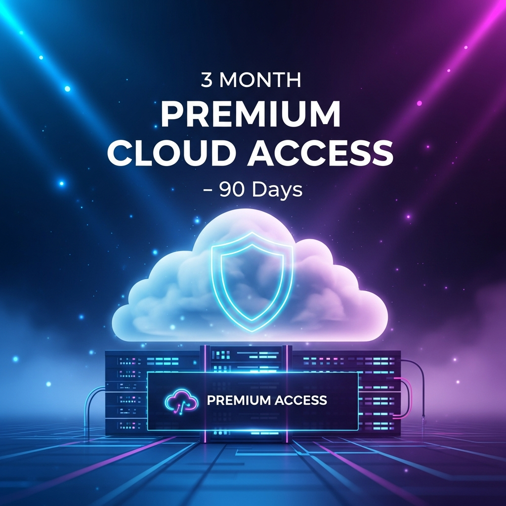 🚀 3 Months Premium Cloud Access – 90 Days 🔥
