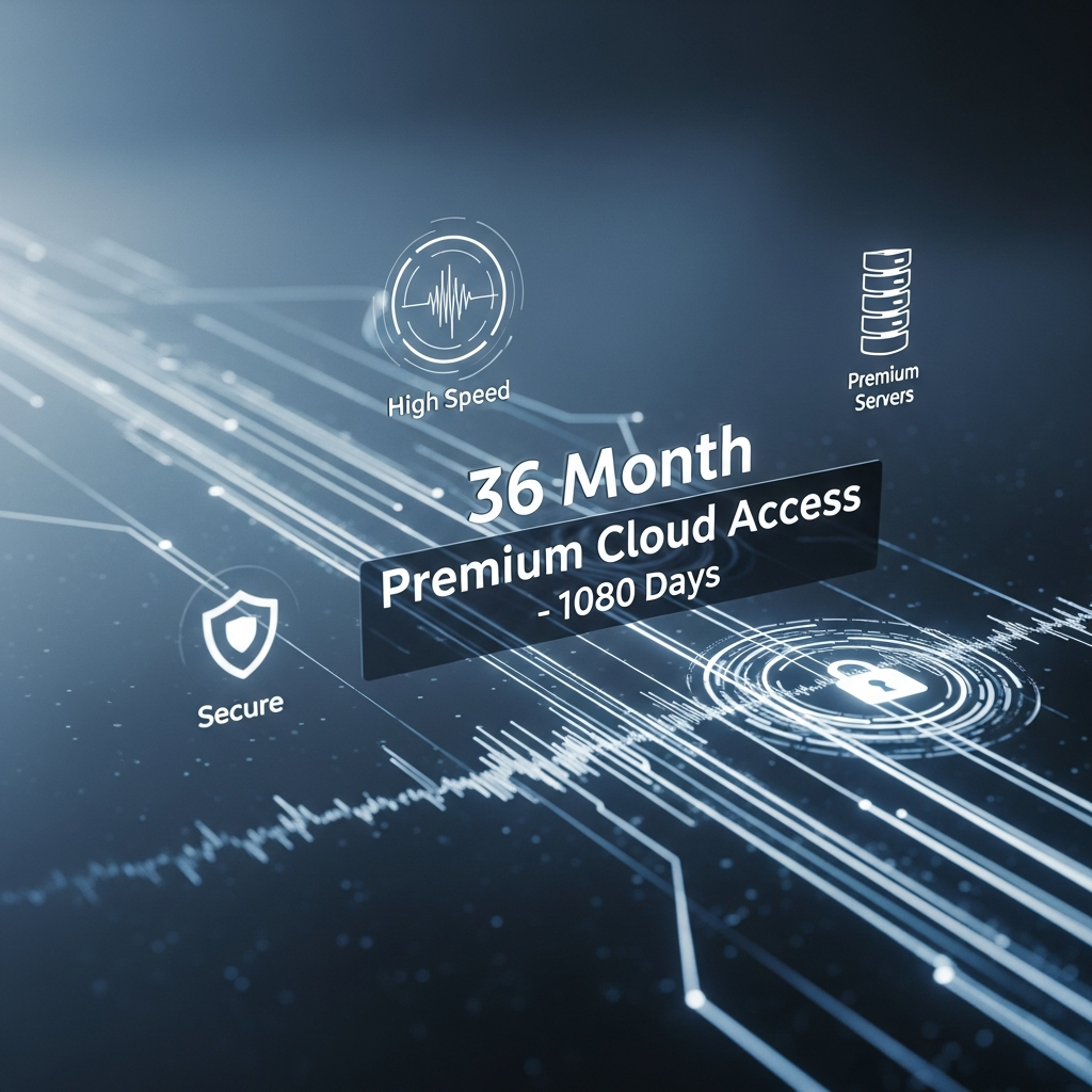 🚀 36 Months Premium Cloud Access – 1080 Days 🔥