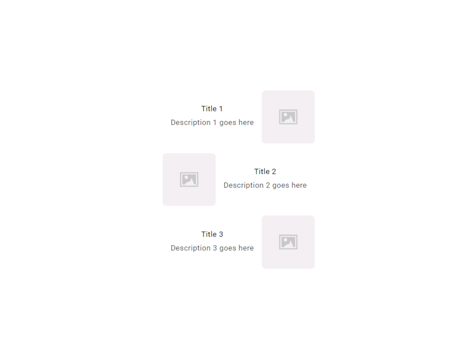 Info Section with images V1