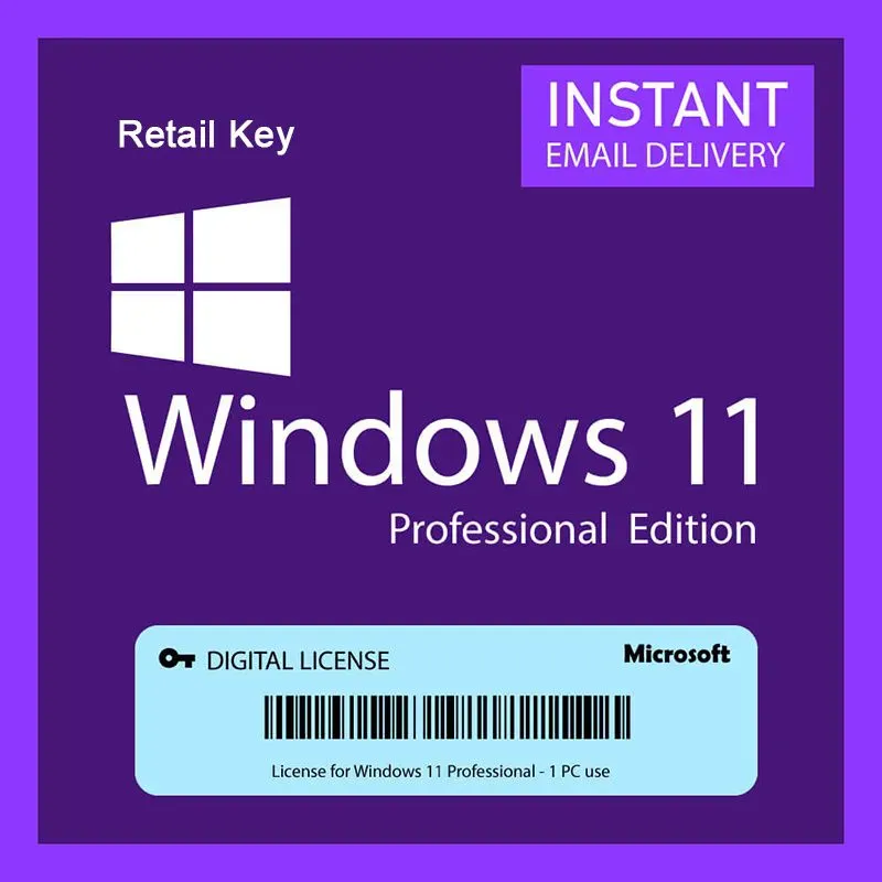 Windows 10 Professional Lisence - GENUINE KEY 1PC LIFETIME