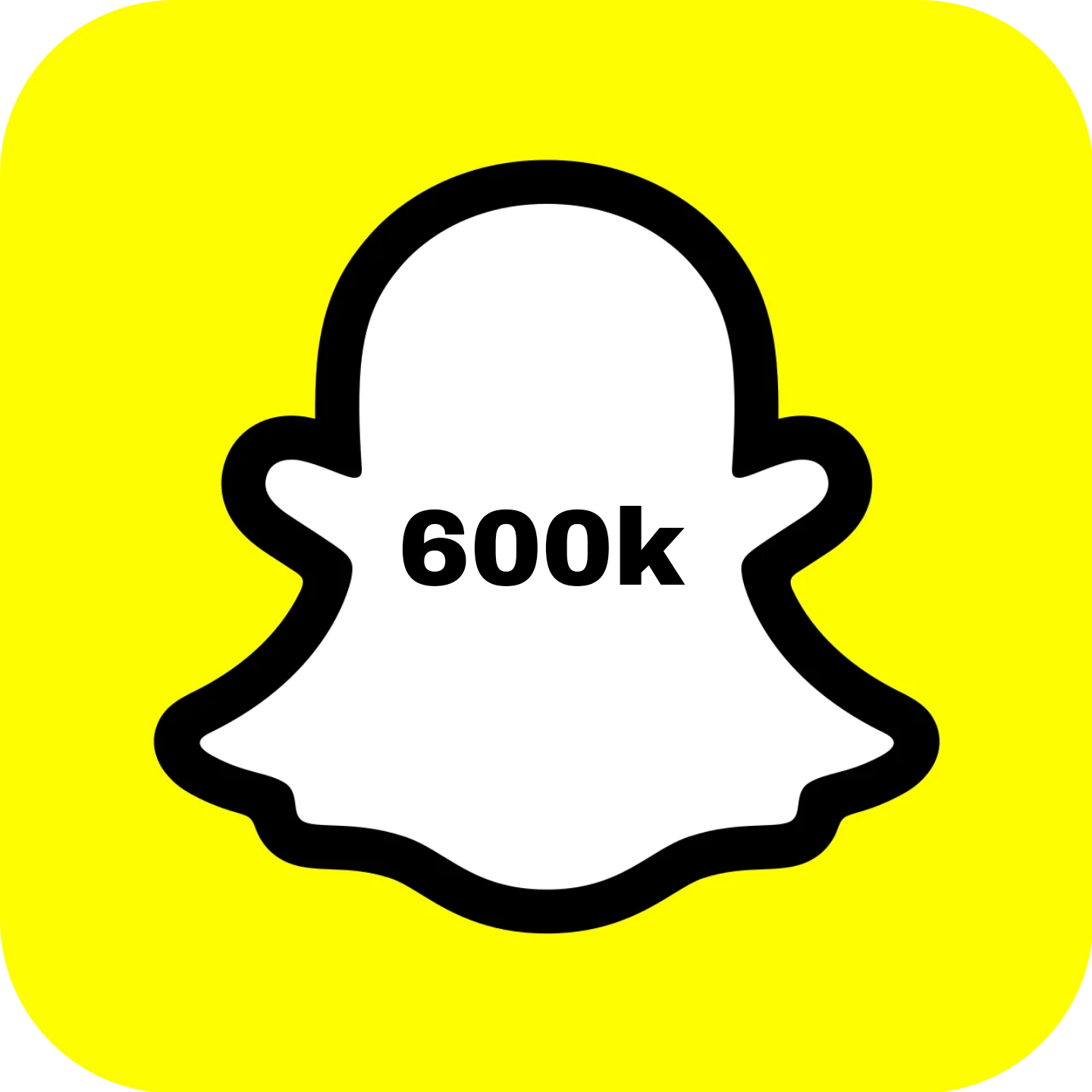 Snapchat 600K Snapscore Account
