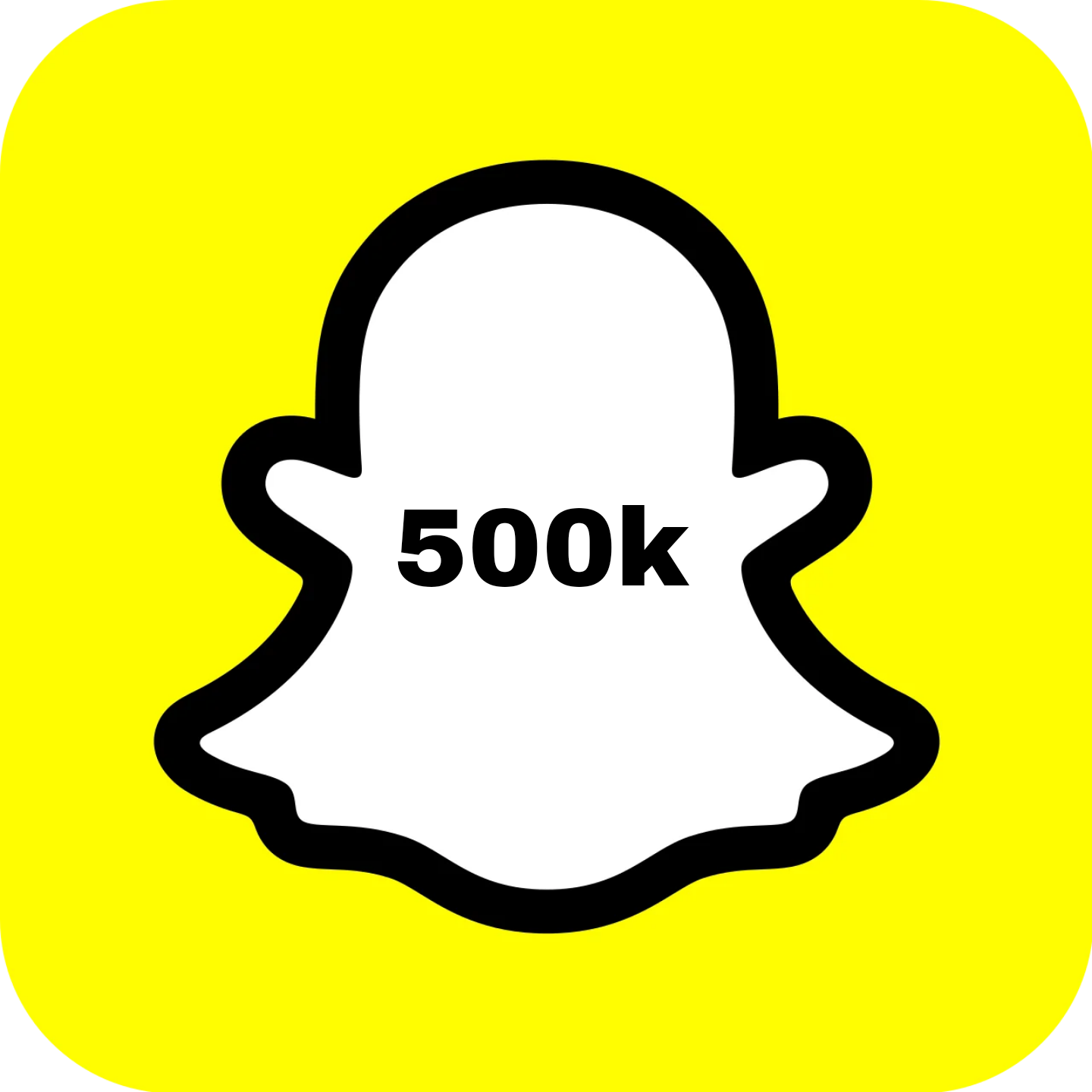 Snapchat 500K Snapscore Account