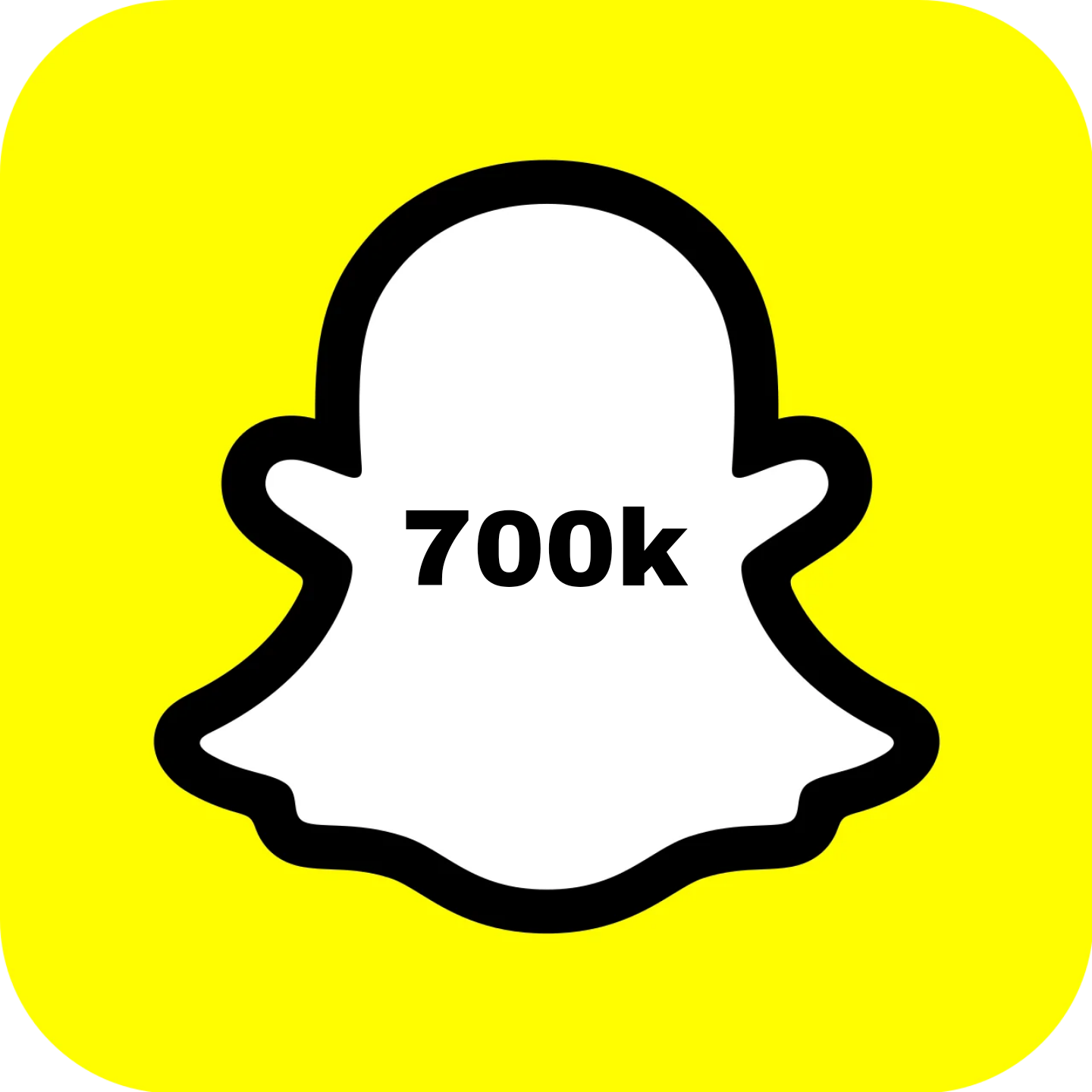 Snapchat 700K Snapscore Account