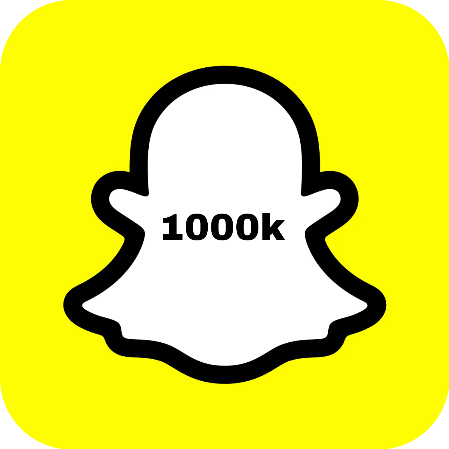 Snapchat 1M Snapscore Account
