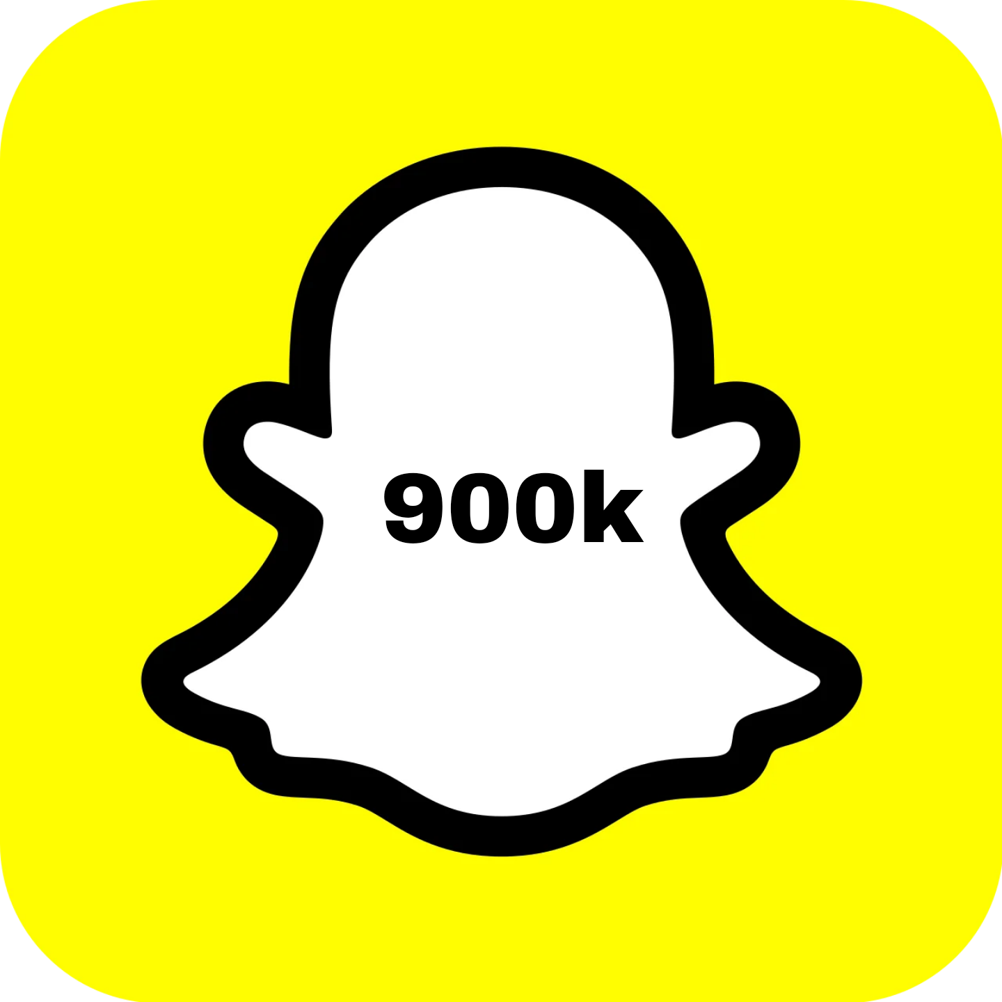 Snapchat 900K Snapscore Account
