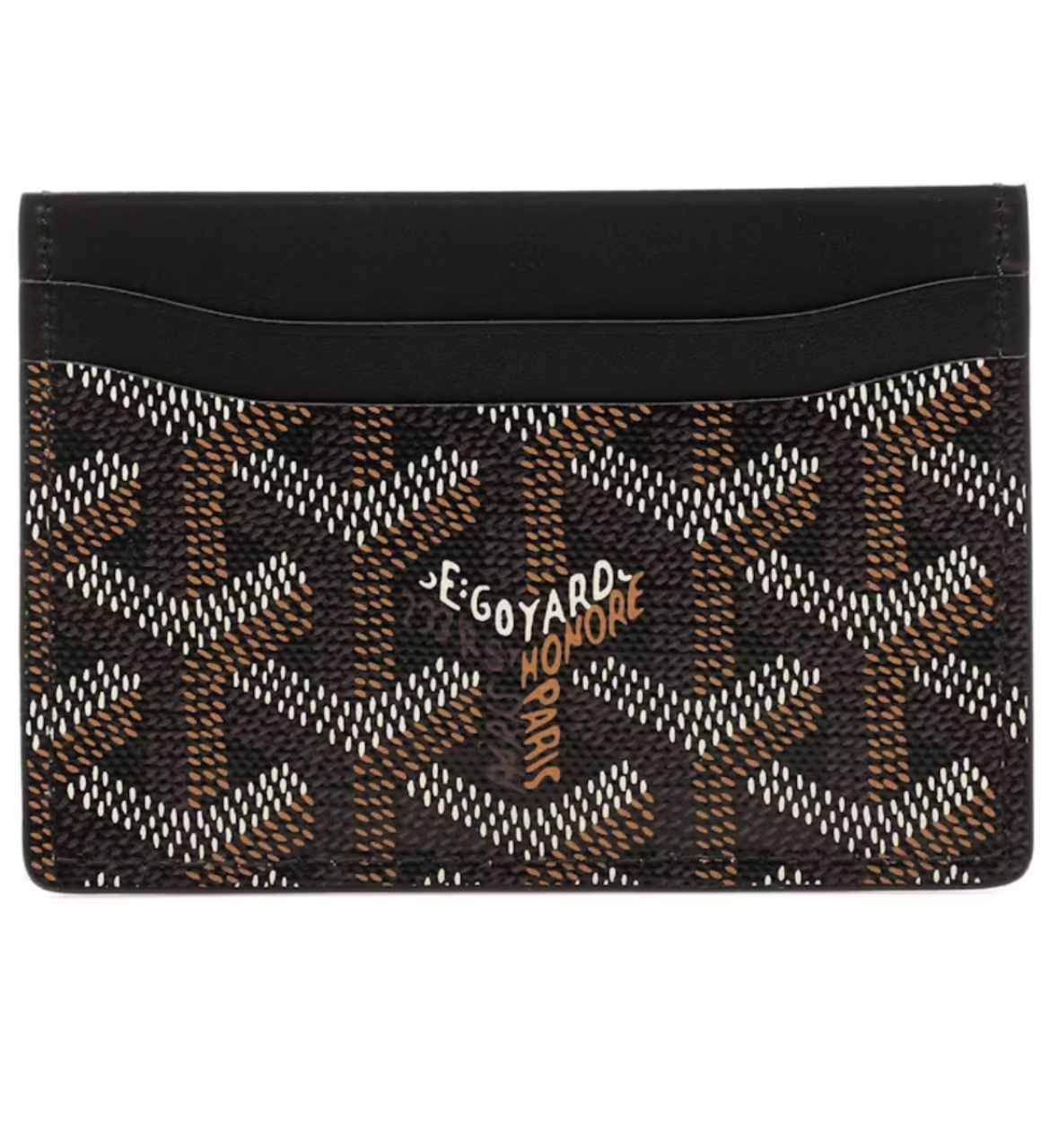 Black goyard cardholder