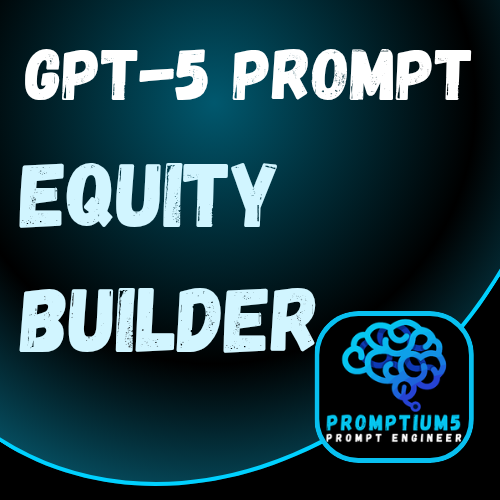 Equity Builder: Your AI Co-Founder for Crafting the Perfect Side Business