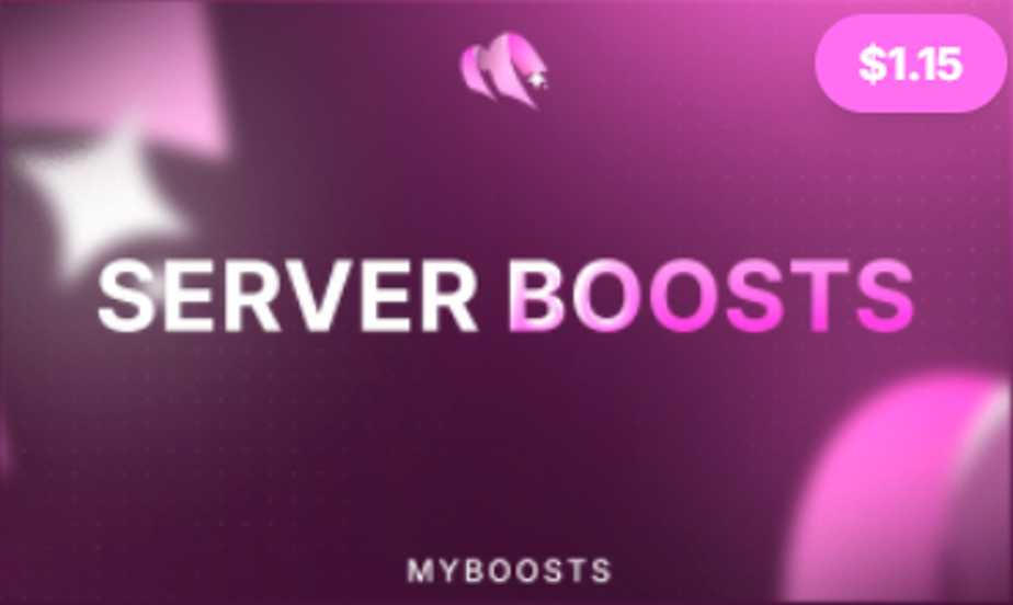 2 Server Boosts [1 Month]