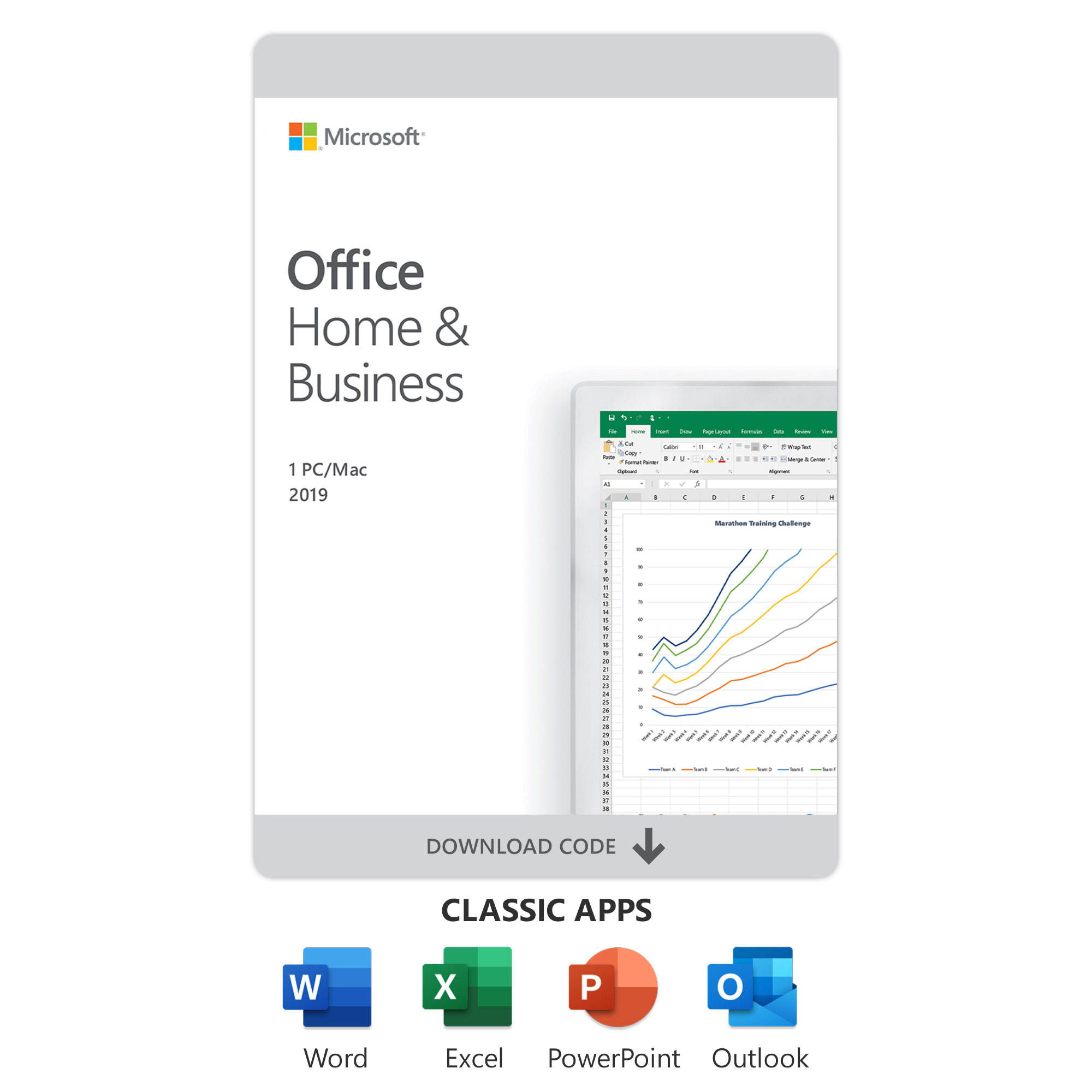 Microsoft Office Home & Business for Mac 2019 Bind Product key