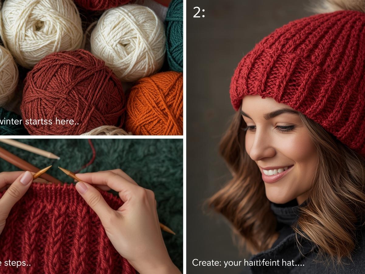 Stylish Winter Hat – Free PDF Guide