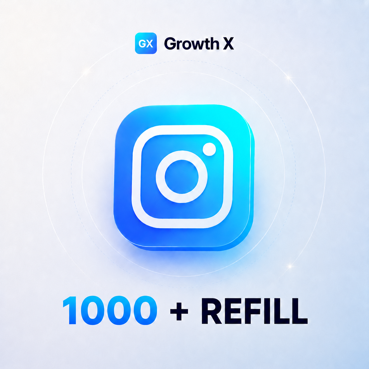  1000 Instagram Follower Key (AUTO REFILL 30 days)