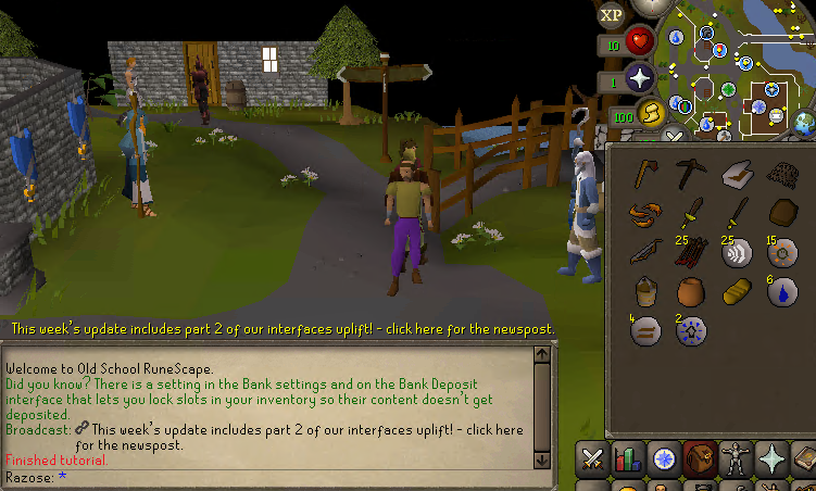 Tutorial Island Complete [Jagex Account, OTP]