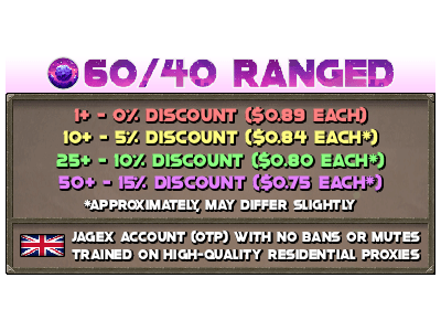 60/40 Ranged (UK)