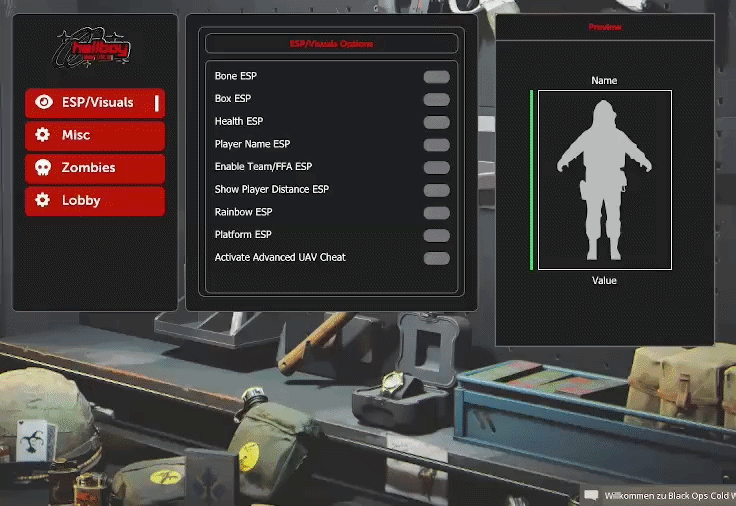COLD WAR AIO MENU