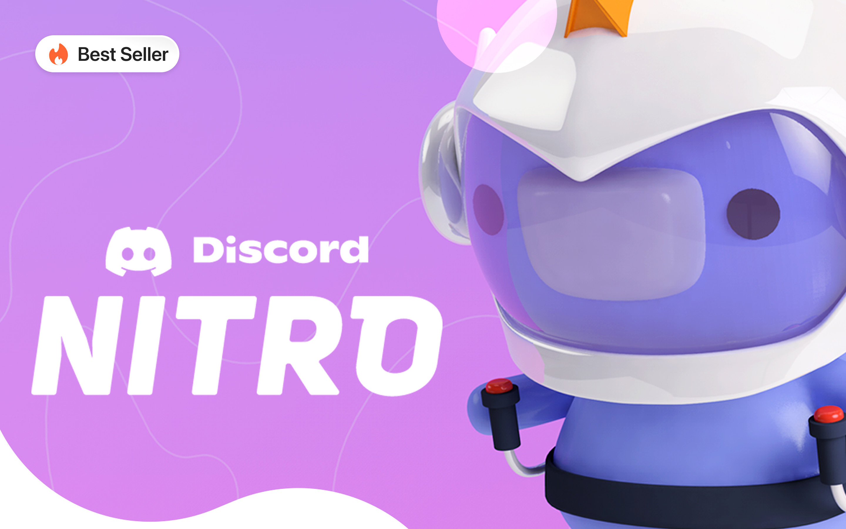 Discord Nitro – 1 Year Subscription