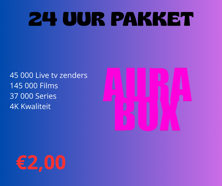 24 UUR PAKKET