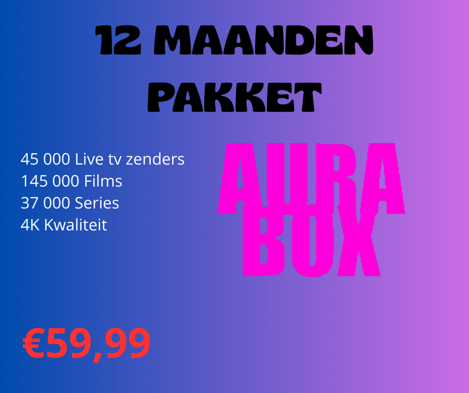 12 MAANDEN PAKKET