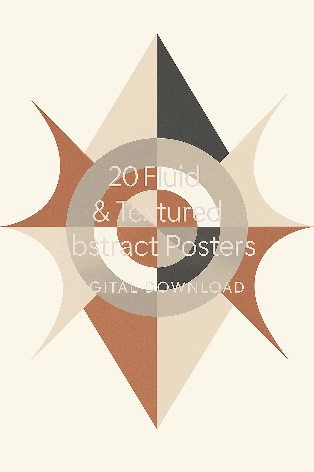 20 Fluid & Textured Abstract Posters