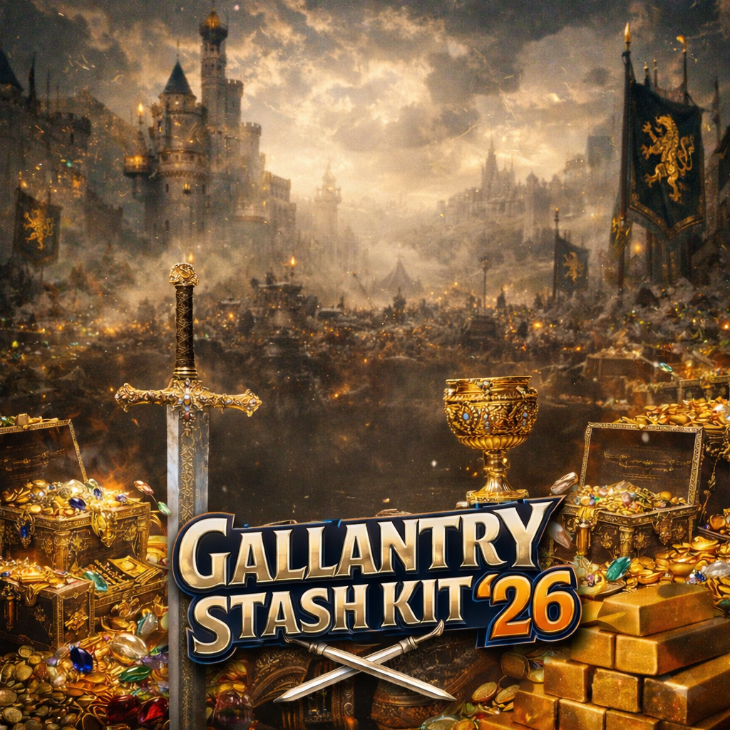 - @rokkout #Gallantry Stashkit '26