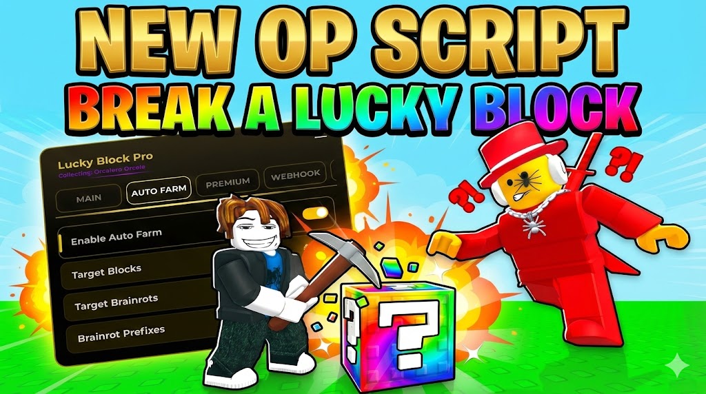 Break a Lucky Block Pro (30-Day Access) (1 Device)