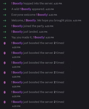 Discord Server Boosts 1 Month