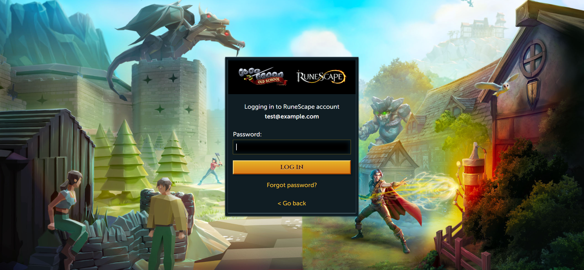 Jagex Logins, (No Tutorial)