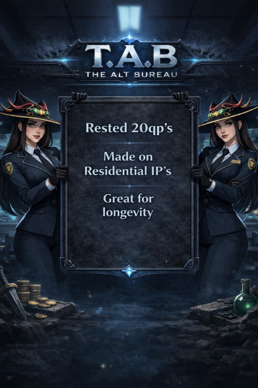 Rested 20qp+ Jagex Account