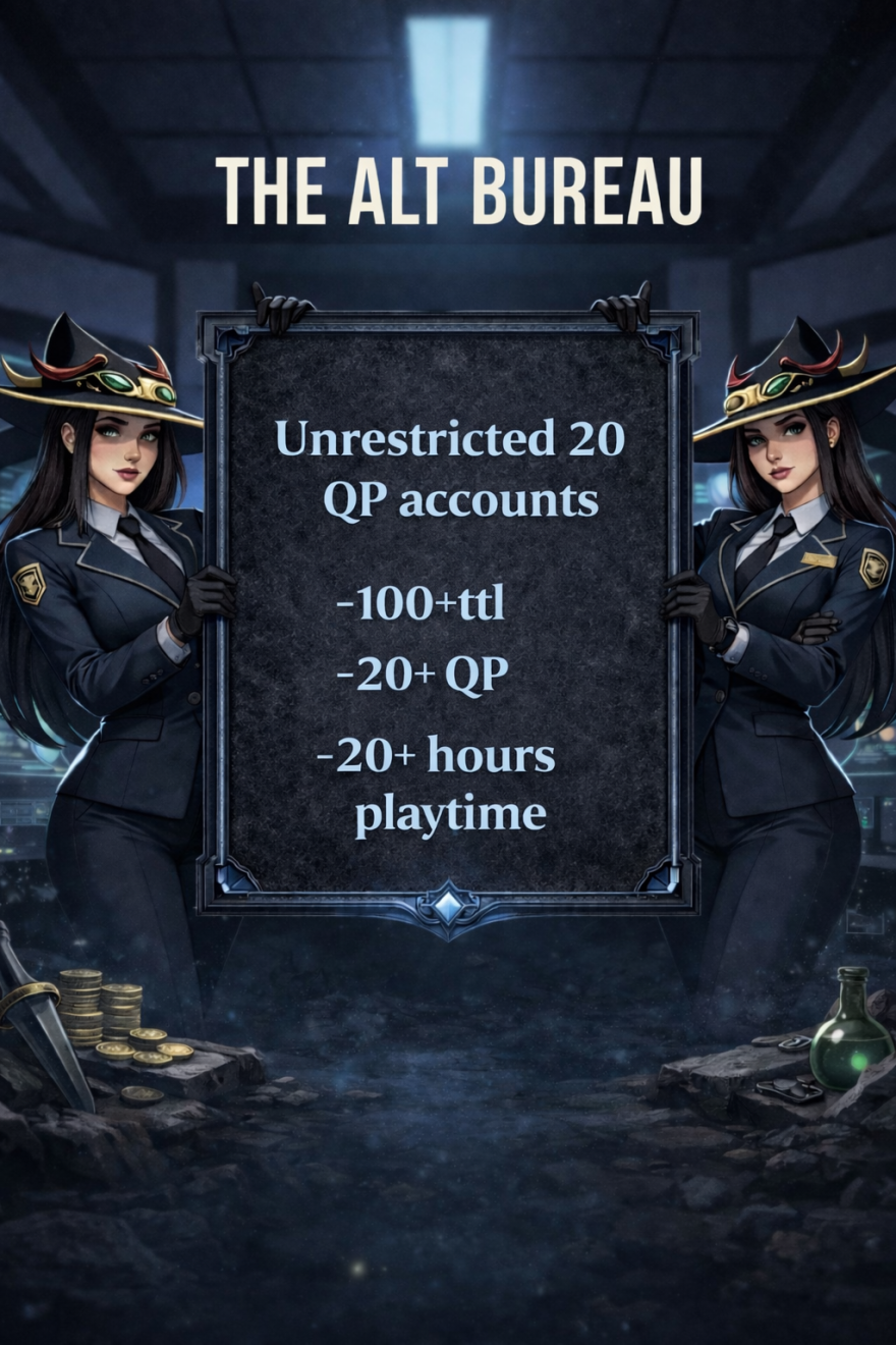 Trade Unrestricted + 20QP's