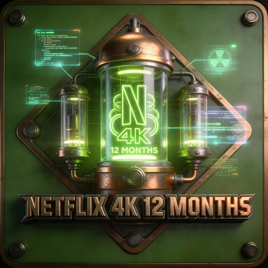 NETFLIX 4K PRIVATE PROFILE 1 YEAR