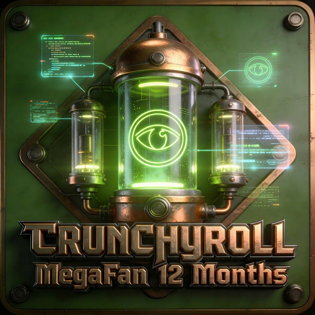 CRUNCHYROLL MEGA FAN 12 MONTHS