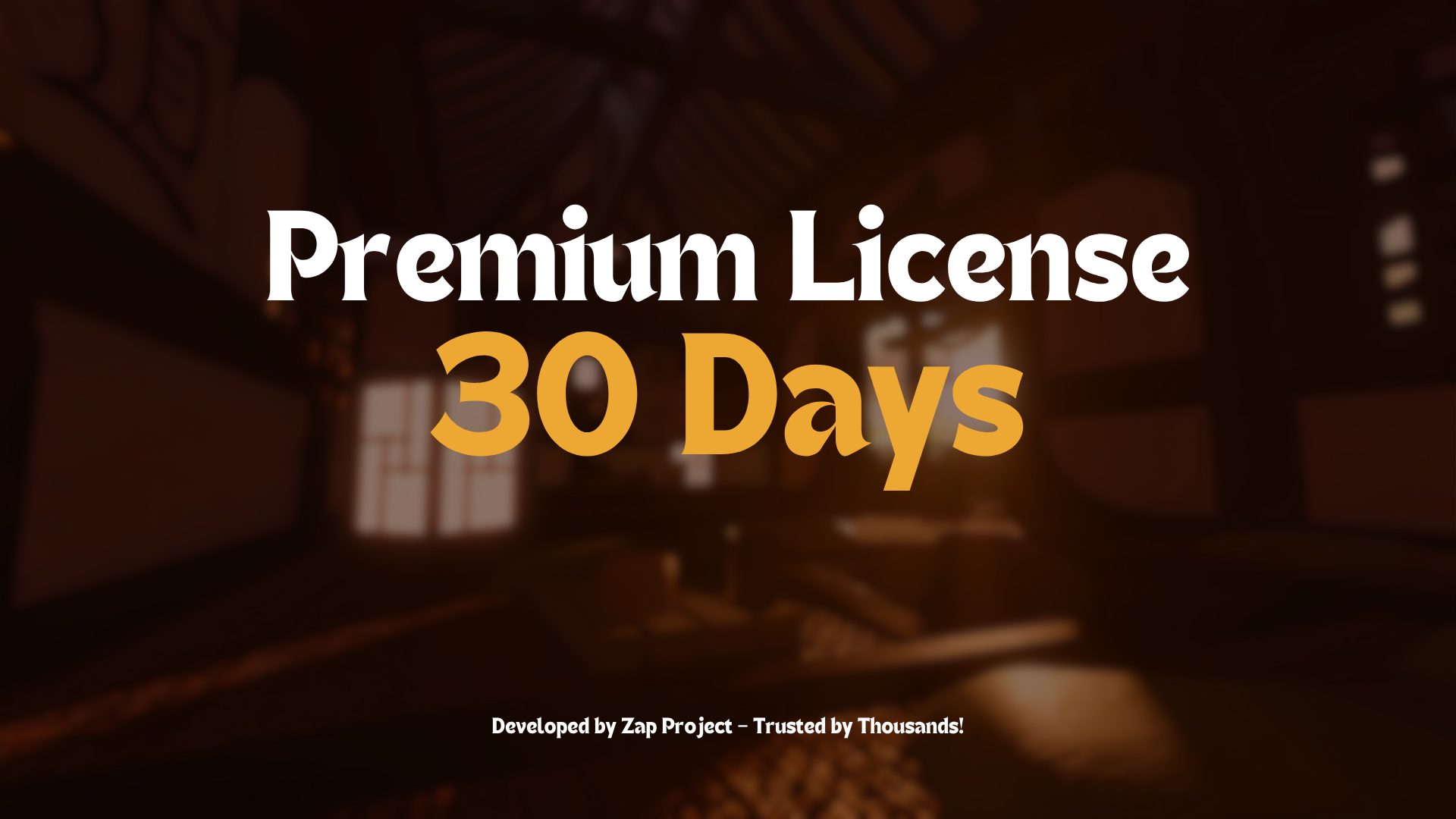 Premium License - 30 Days