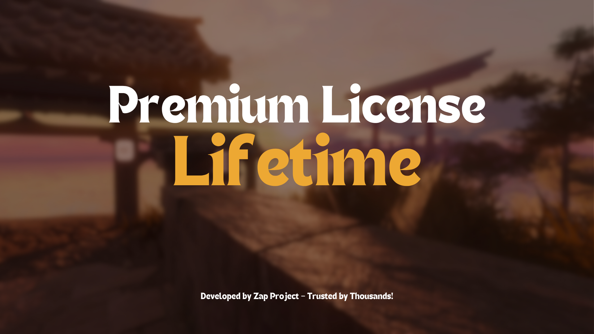Premium License - Lifetime