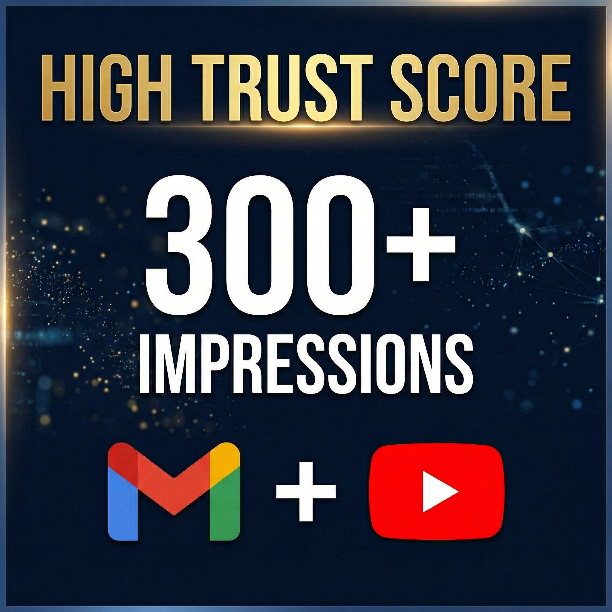 High Trust Score Aged Channel — 300+ Impressions