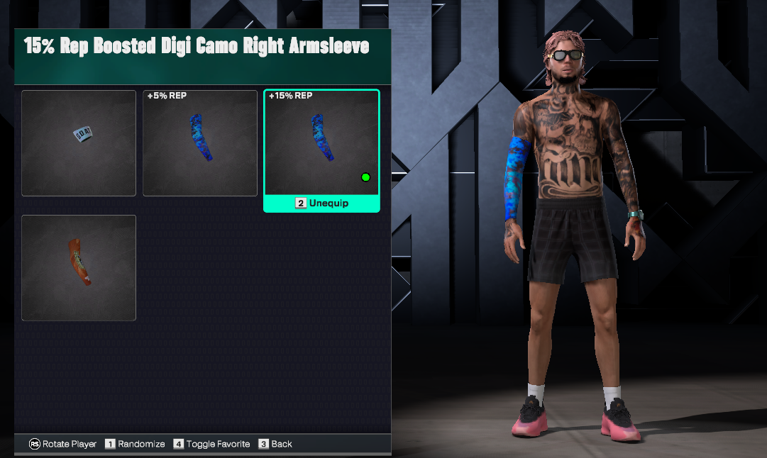 20X EXP Rep Boosted Digi Camo ArmSleeve  Season 6