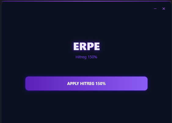 ERPE HITREG 150%